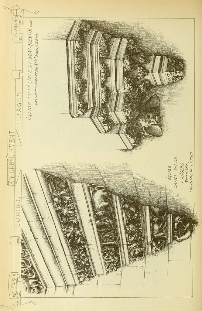 An illustration from Materials and documents of architecture and sculpture : classified alphabetically, 1915, leaf 251