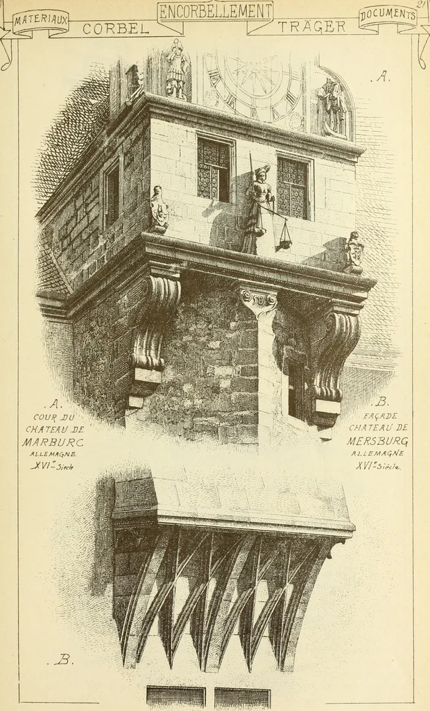 An illustration from Materials and documents of architecture and sculpture : classified alphabetically, 1915, leaf 252