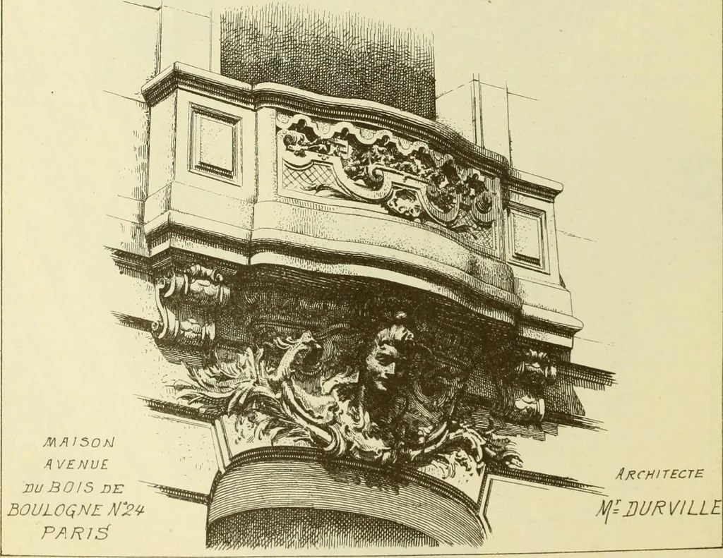 An illustration from Materials and documents of architecture and sculpture : classified alphabetically, 1915, leaf 253