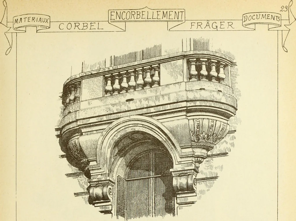 An illustration from Materials and documents of architecture and sculpture : classified alphabetically, 1915, leaf 254