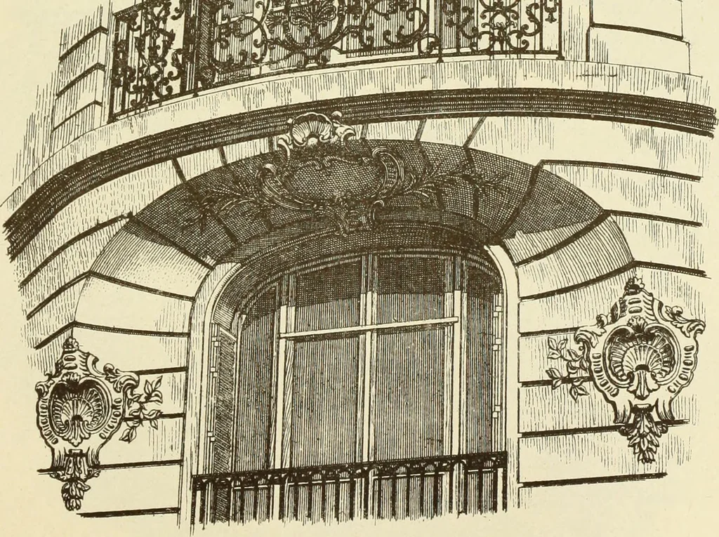 An illustration from Materials and documents of architecture and sculpture : classified alphabetically, 1915, leaf 254