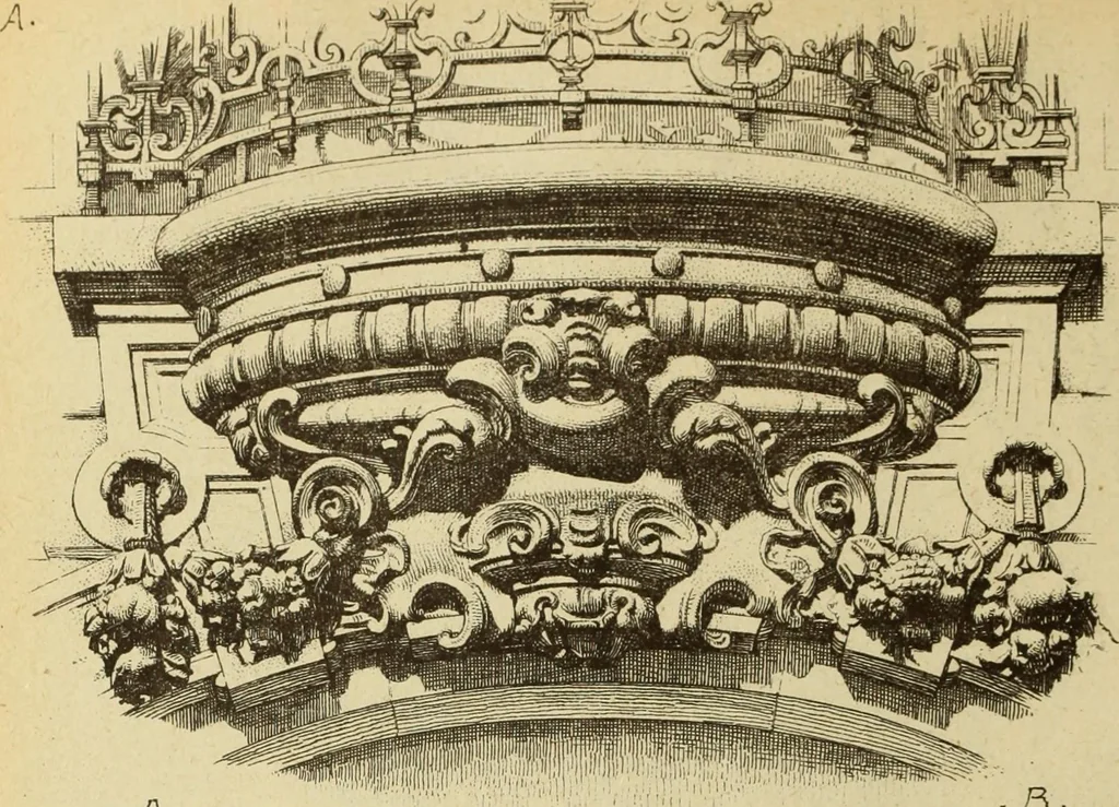 An illustration from Materials and documents of architecture and sculpture : classified alphabetically, 1915, leaf 257
