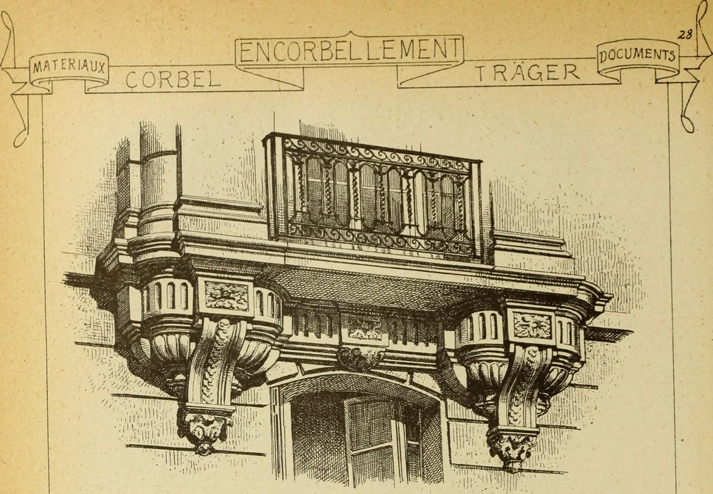 An illustration from Materials and documents of architecture and sculpture : classified alphabetically, 1915, leaf 259