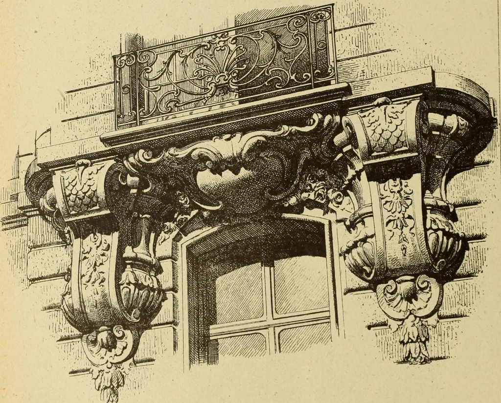 An illustration from Materials and documents of architecture and sculpture : classified alphabetically, 1915, leaf 259