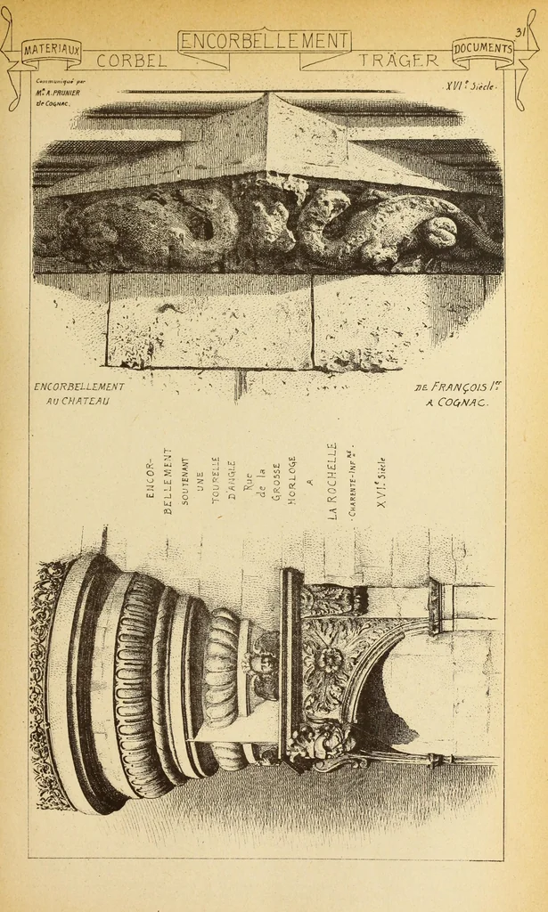 An illustration from Materials and documents of architecture and sculpture : classified alphabetically, 1915, leaf 262
