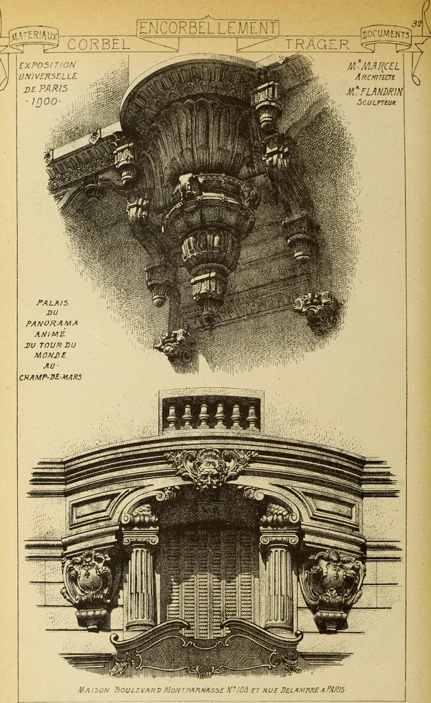 An illustration from Materials and documents of architecture and sculpture : classified alphabetically, 1915, leaf 263