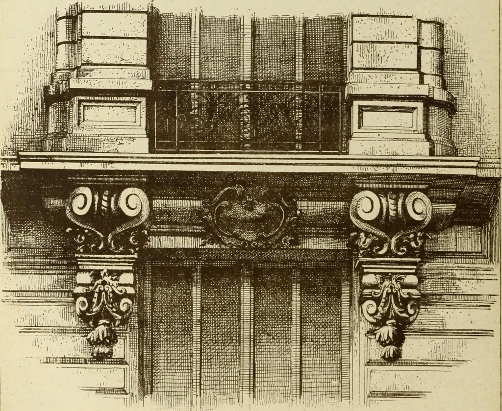 An illustration from Materials and documents of architecture and sculpture : classified alphabetically, 1915, leaf 265