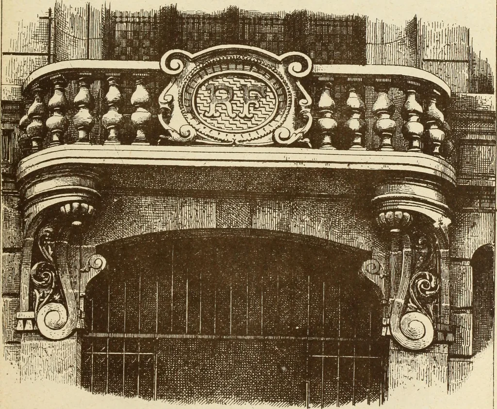 An illustration from Materials and documents of architecture and sculpture : classified alphabetically, 1915, leaf 266