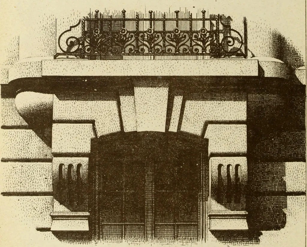 An illustration from Materials and documents of architecture and sculpture : classified alphabetically, 1915, leaf 269