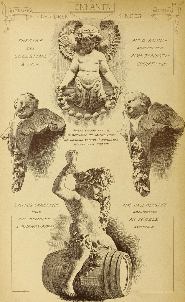 An illustration from Materials and documents of architecture and sculpture : classified alphabetically, 1915, leaf 27