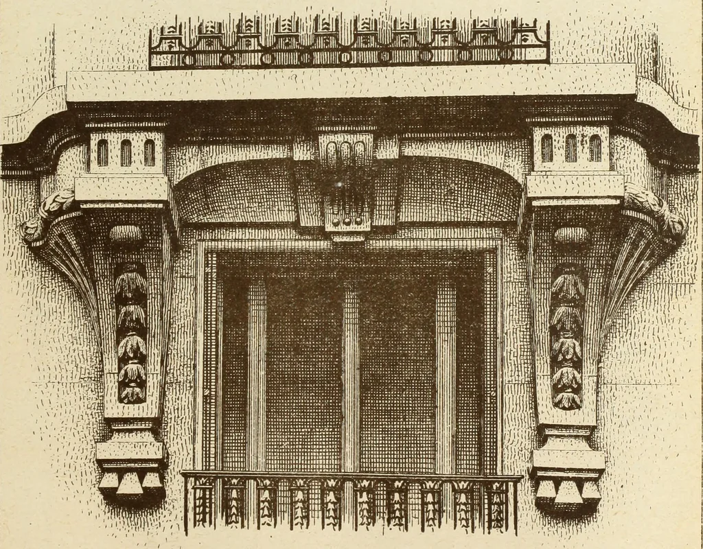 An illustration from Materials and documents of architecture and sculpture : classified alphabetically, 1915, leaf 270