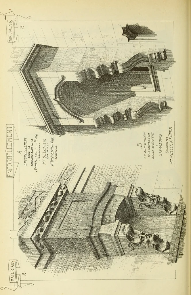 An illustration from Materials and documents of architecture and sculpture : classified alphabetically, 1915, leaf 275