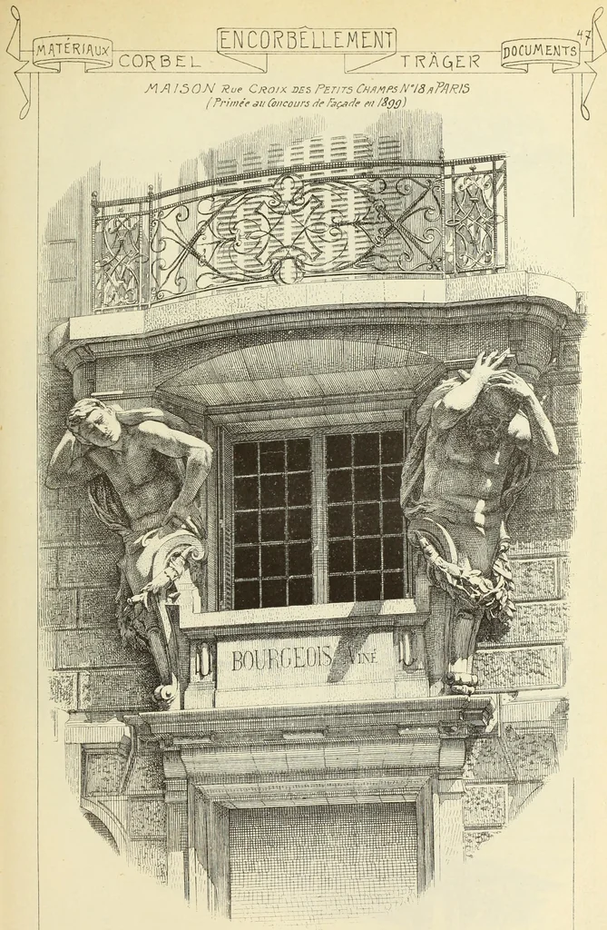An illustration from Materials and documents of architecture and sculpture : classified alphabetically, 1915, leaf 278