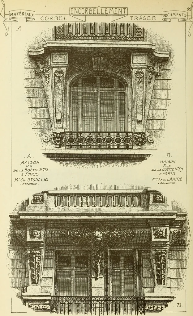 An illustration from Materials and documents of architecture and sculpture : classified alphabetically, 1915, leaf 283