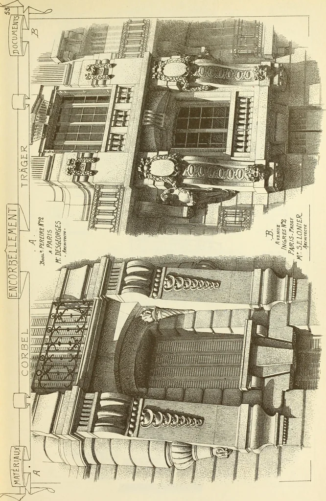 An illustration from Materials and documents of architecture and sculpture : classified alphabetically, 1915, leaf 284