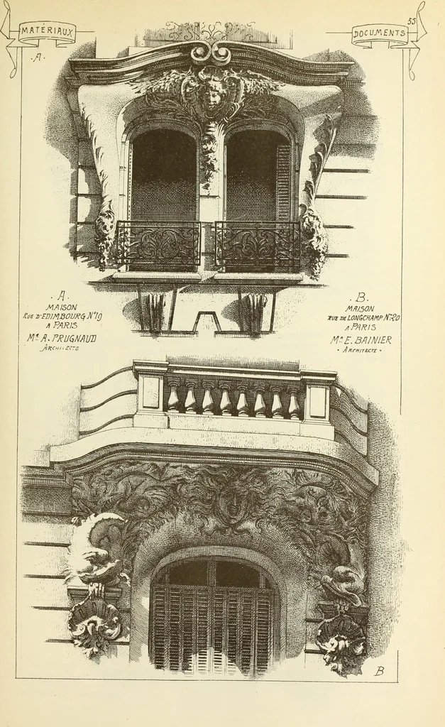 An illustration from Materials and documents of architecture and sculpture : classified alphabetically, 1915, leaf 286