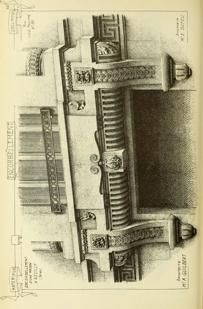 An illustration from Materials and documents of architecture and sculpture : classified alphabetically, 1915, leaf 291
