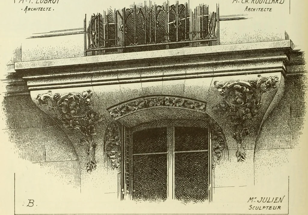 An illustration from Materials and documents of architecture and sculpture : classified alphabetically, 1915, leaf 293