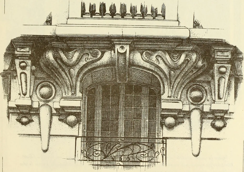 An illustration from Materials and documents of architecture and sculpture : classified alphabetically, 1915, leaf 296
