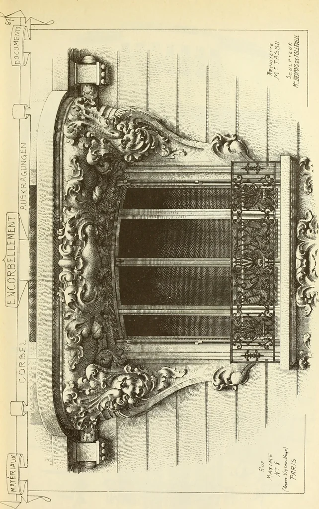 An illustration from Materials and documents of architecture and sculpture : classified alphabetically, 1915, leaf 298