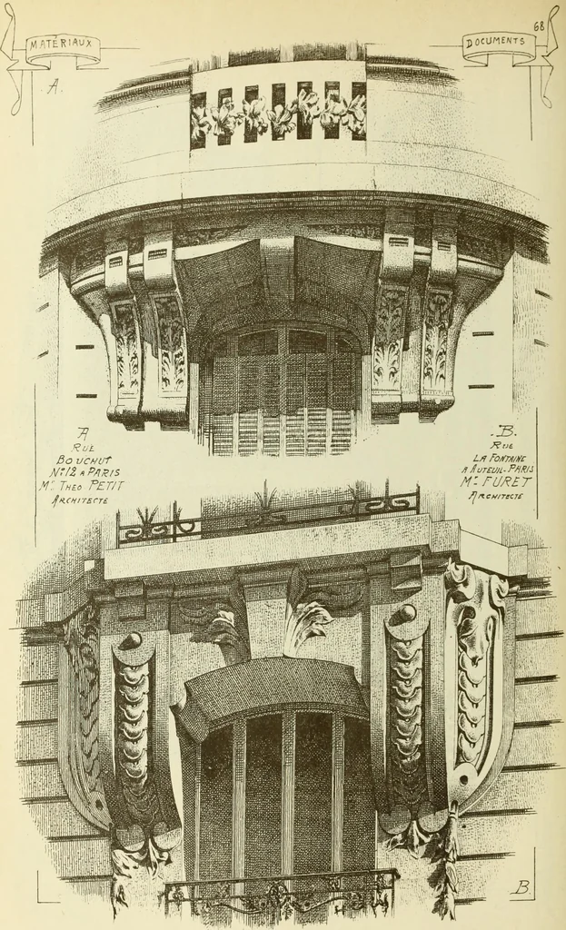 An illustration from Materials and documents of architecture and sculpture : classified alphabetically, 1915, leaf 299