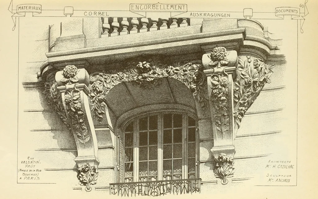 An illustration from Materials and documents of architecture and sculpture : classified alphabetically, 1915, leaf 300