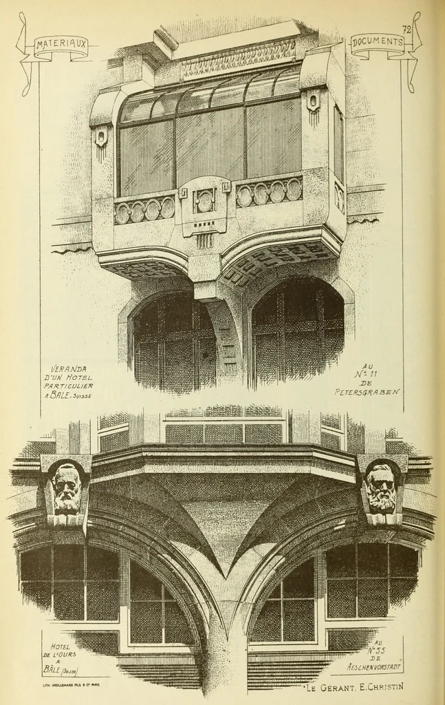 An illustration from Materials and documents of architecture and sculpture : classified alphabetically, 1915, leaf 303