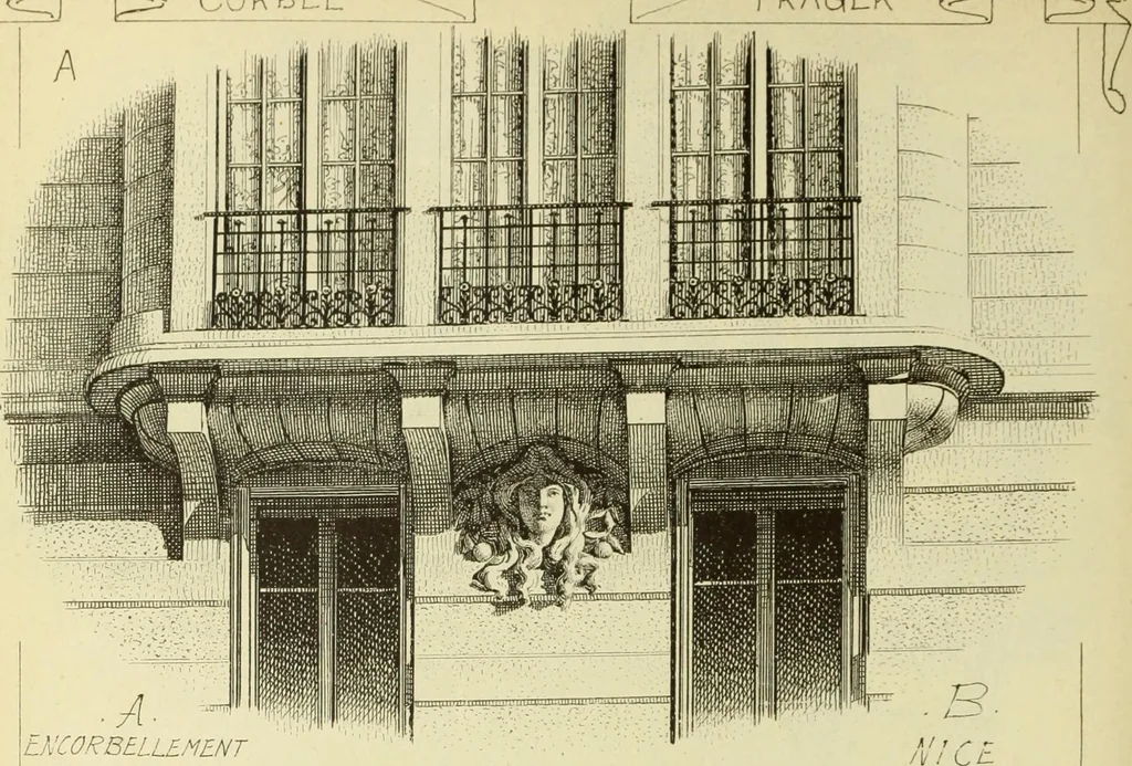 An illustration from Materials and documents of architecture and sculpture : classified alphabetically, 1915, leaf 307
