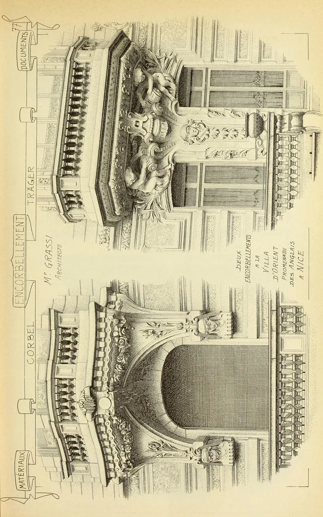 An illustration from Materials and documents of architecture and sculpture : classified alphabetically, 1915, leaf 308