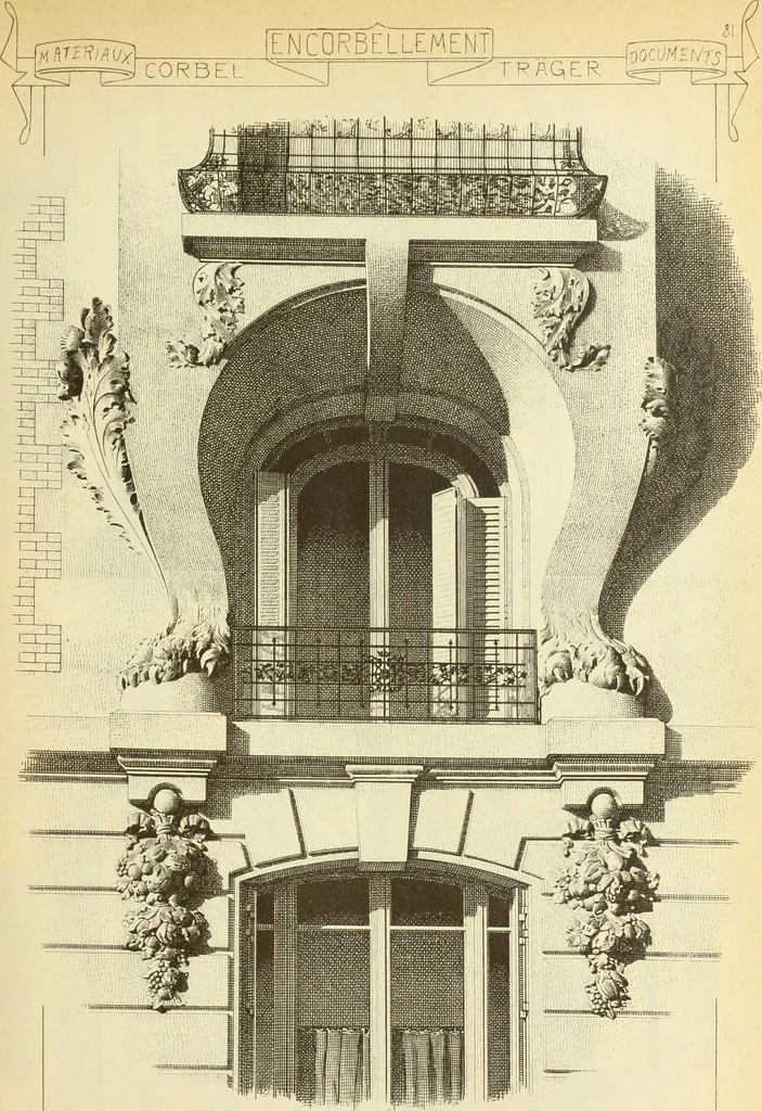 An illustration from Materials and documents of architecture and sculpture : classified alphabetically, 1915, leaf 312