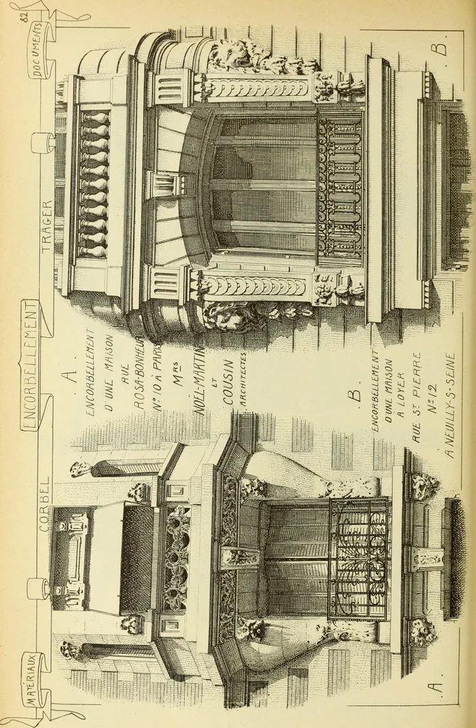 An illustration from Materials and documents of architecture and sculpture : classified alphabetically, 1915, leaf 313