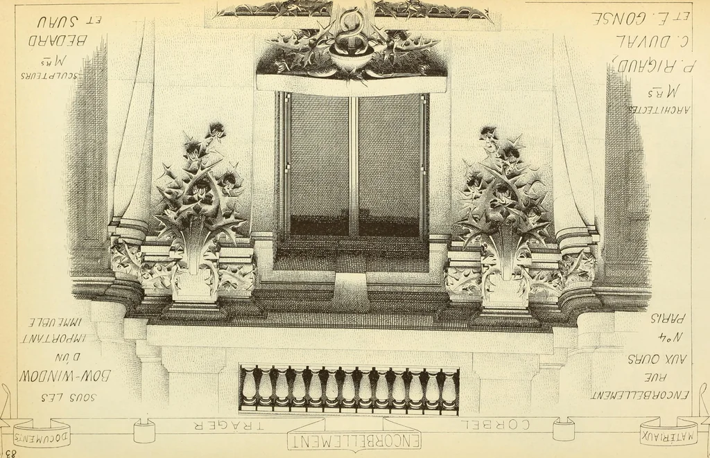 An illustration from Materials and documents of architecture and sculpture : classified alphabetically, 1915, leaf 314