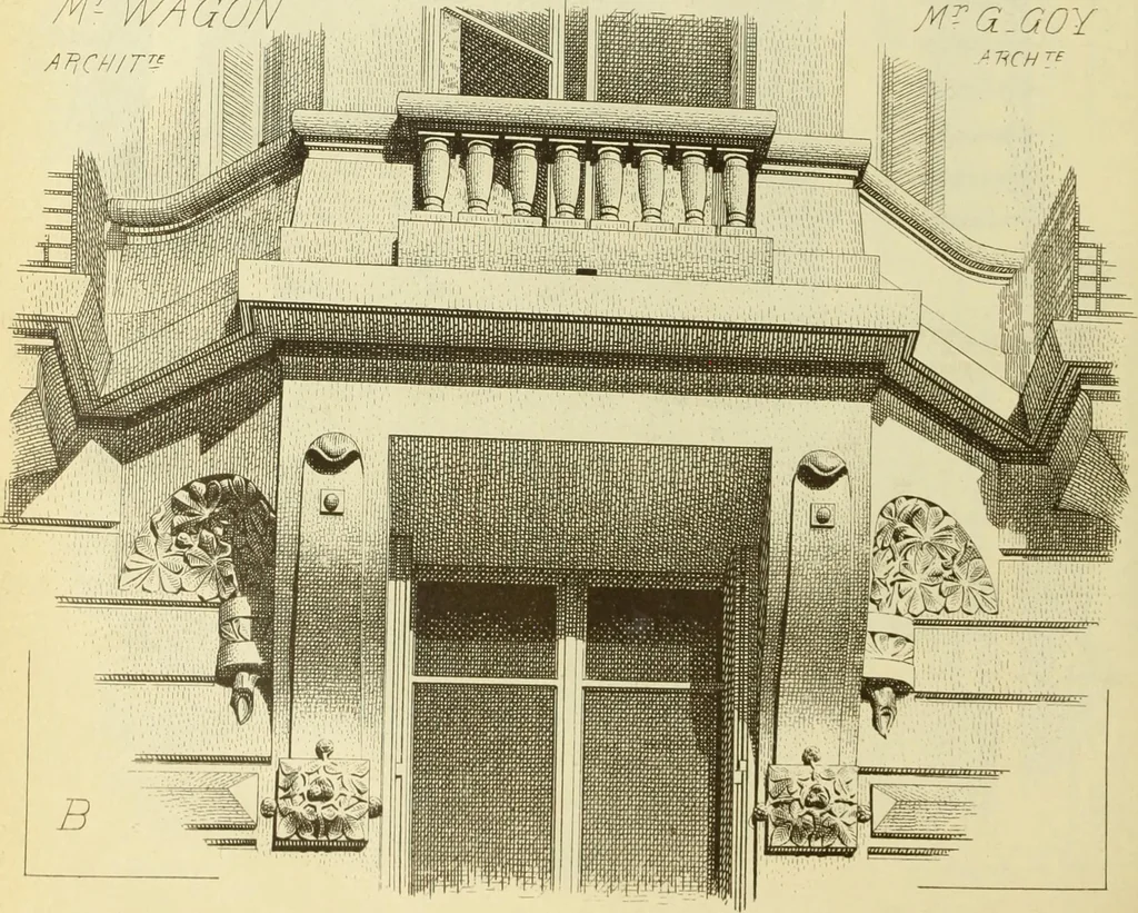 An illustration from Materials and documents of architecture and sculpture : classified alphabetically, 1915, leaf 315
