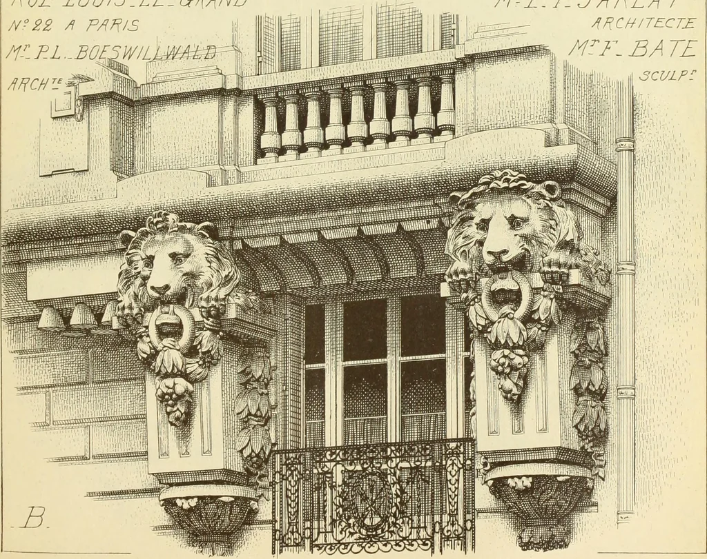 An illustration from Materials and documents of architecture and sculpture : classified alphabetically, 1915, leaf 316