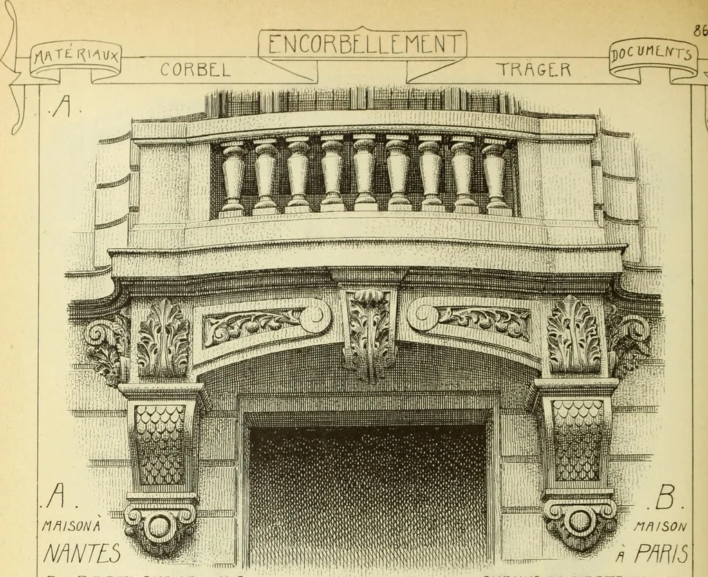 An illustration from Materials and documents of architecture and sculpture : classified alphabetically, 1915, leaf 317