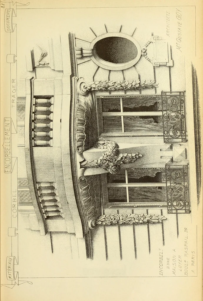 An illustration from Materials and documents of architecture and sculpture : classified alphabetically, 1915, leaf 318