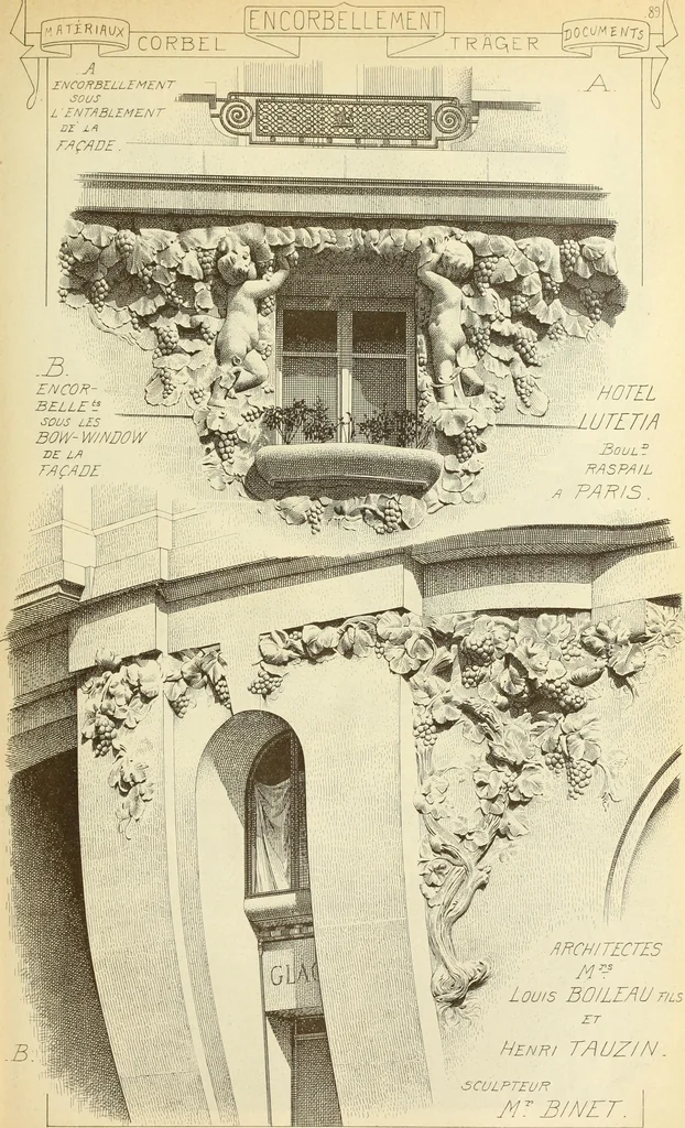 An illustration from Materials and documents of architecture and sculpture : classified alphabetically, 1915, leaf 320