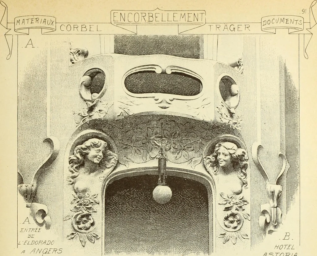An illustration from Materials and documents of architecture and sculpture : classified alphabetically, 1915, leaf 322