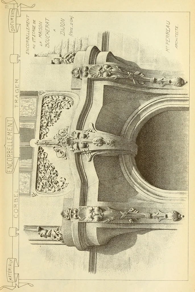 An illustration from Materials and documents of architecture and sculpture : classified alphabetically, 1915, leaf 324