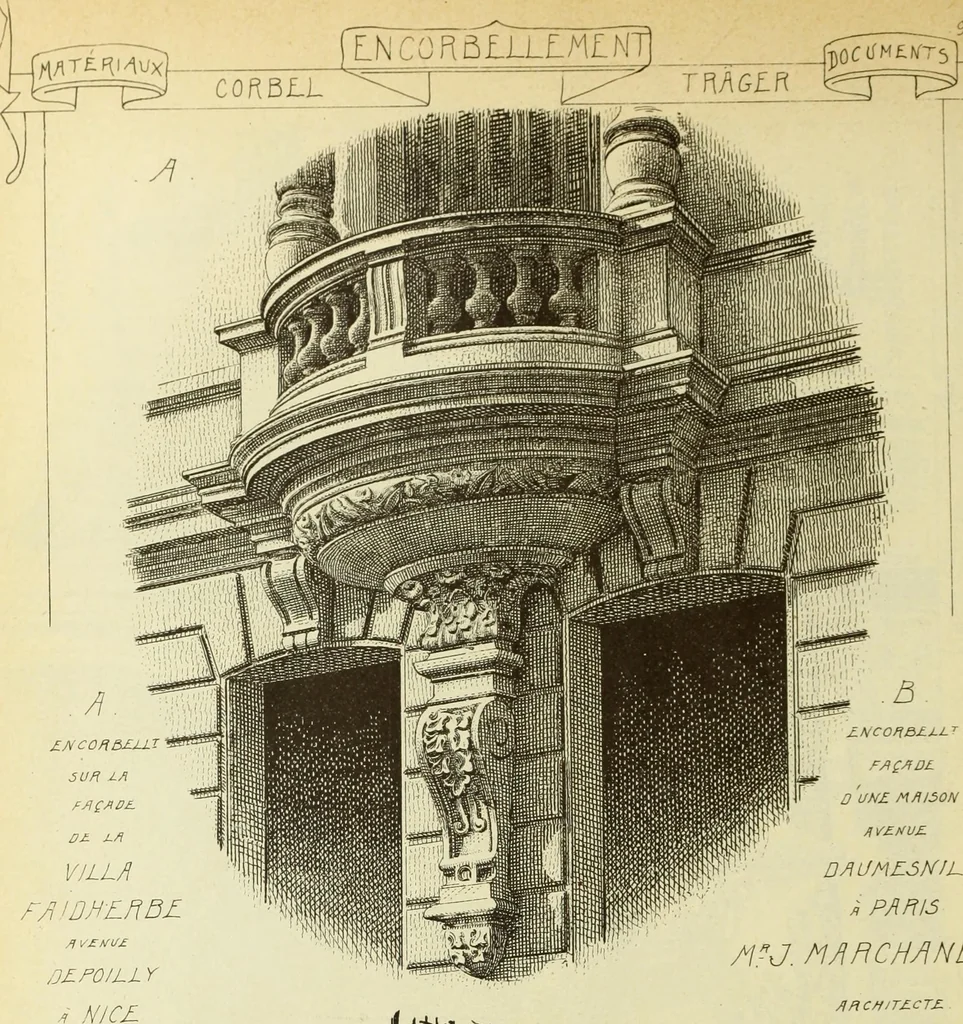 An illustration from Materials and documents of architecture and sculpture : classified alphabetically, 1915, leaf 325
