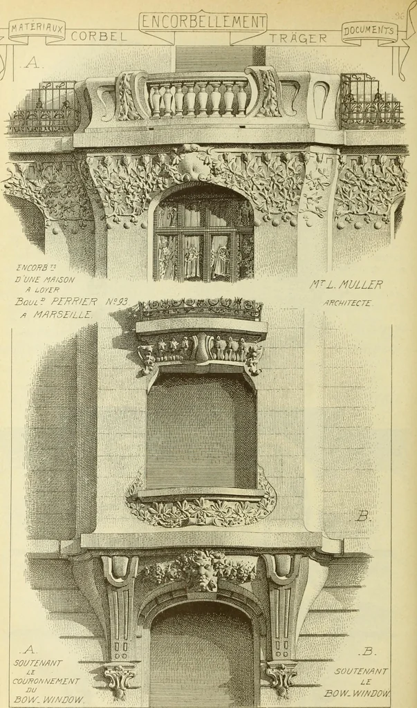 An illustration from Materials and documents of architecture and sculpture : classified alphabetically, 1915, leaf 327