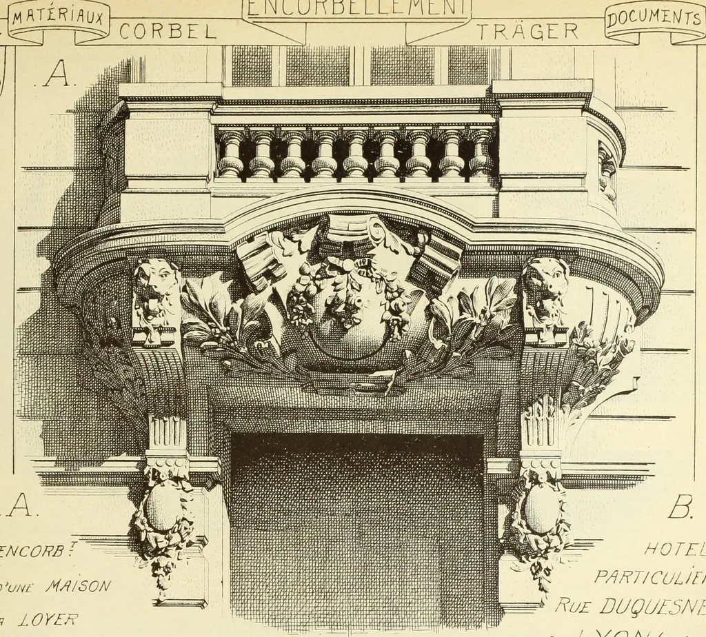 An illustration from Materials and documents of architecture and sculpture : classified alphabetically, 1915, leaf 330