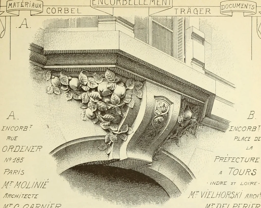 An illustration from Materials and documents of architecture and sculpture : classified alphabetically, 1915, leaf 332