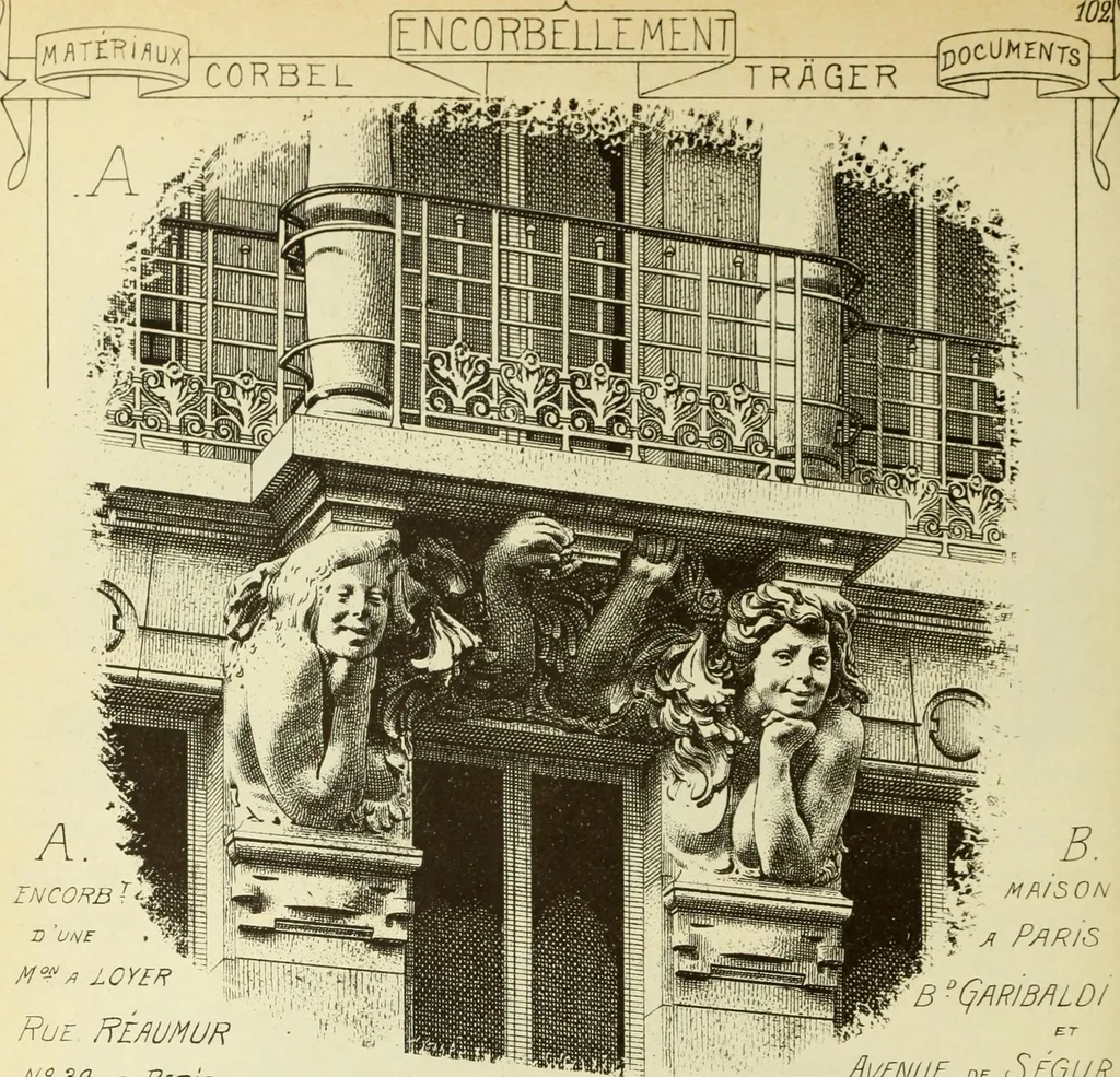 An illustration from Materials and documents of architecture and sculpture : classified alphabetically, 1915, leaf 333
