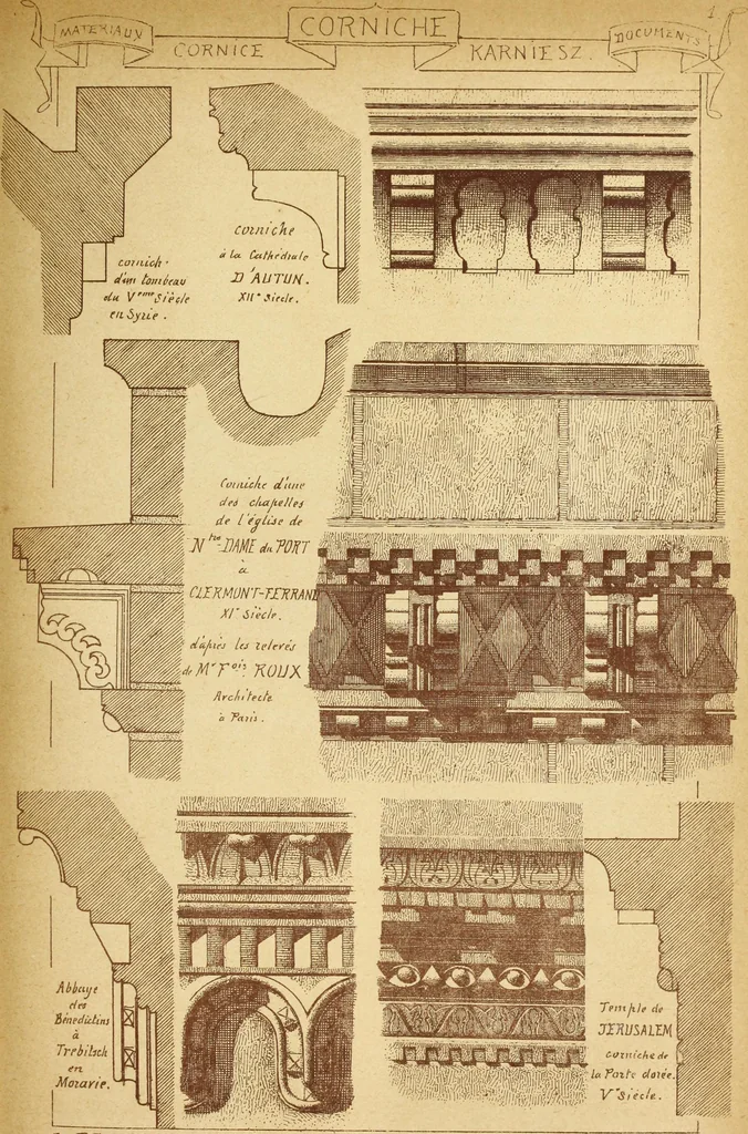 An illustration from Materials and documents of architecture and sculpture : classified alphabetically, 1915, leaf 336