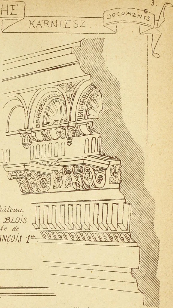 An illustration from Materials and documents of architecture and sculpture : classified alphabetically, 1915, leaf 338