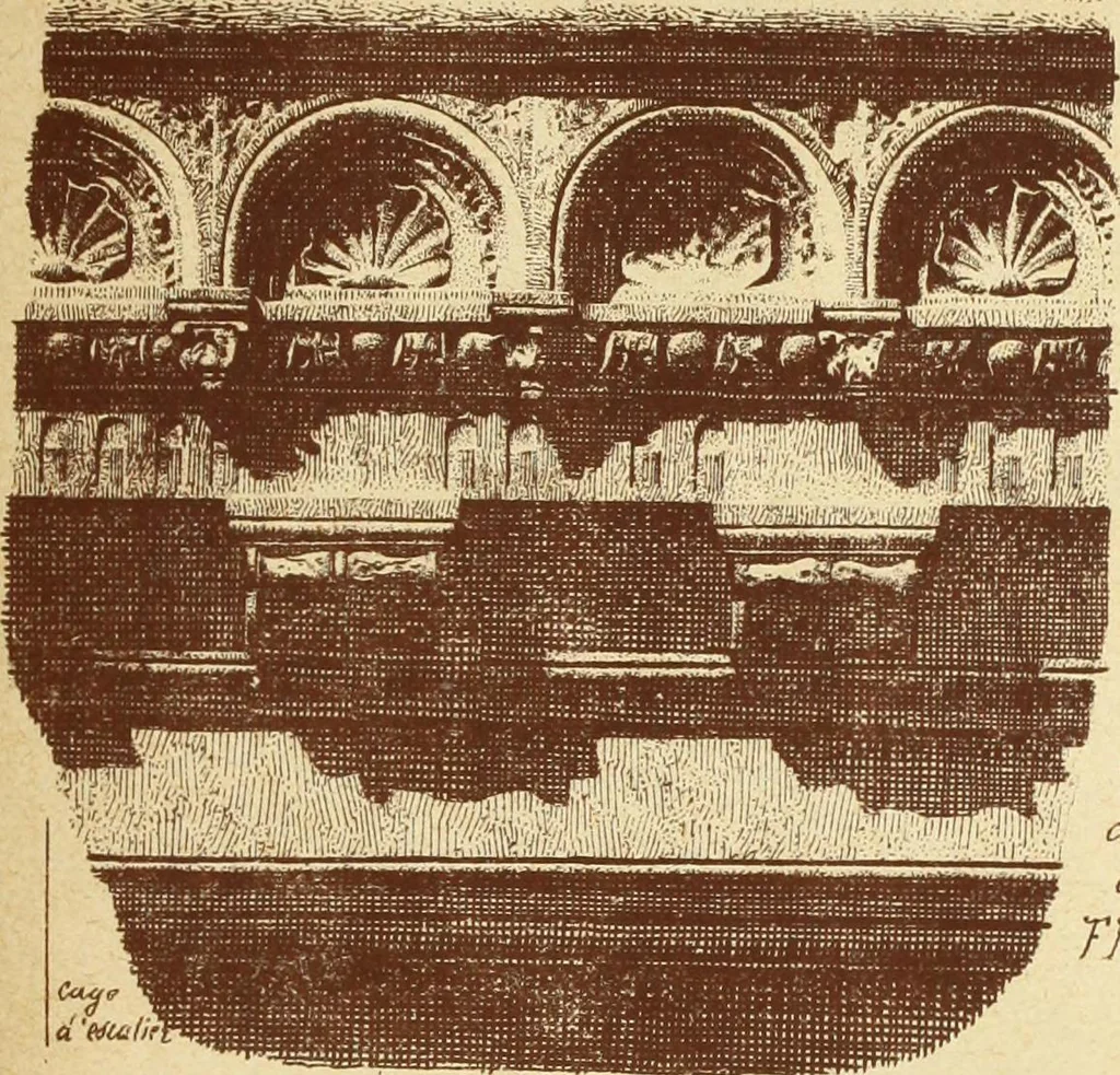 An illustration from Materials and documents of architecture and sculpture : classified alphabetically, 1915, leaf 338