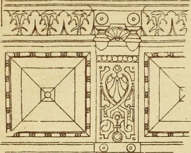 An illustration from Materials and documents of architecture and sculpture : classified alphabetically, 1915, leaf 341