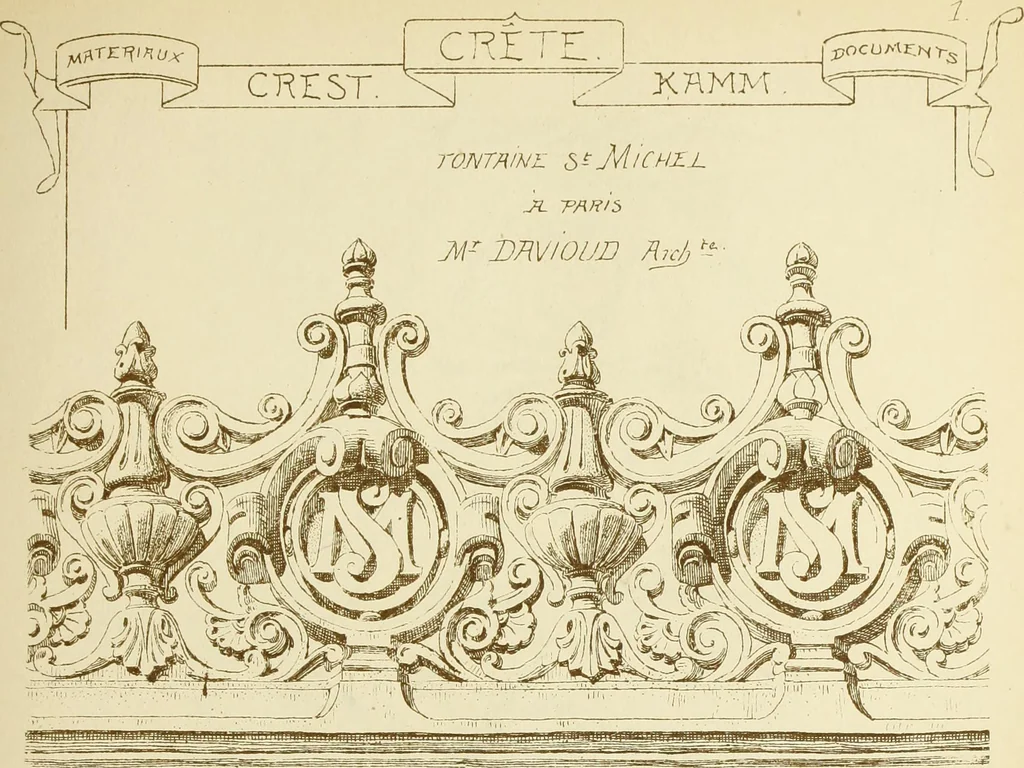 An illustration from Materials and documents of architecture and sculpture : classified alphabetically, 1915, leaf 344