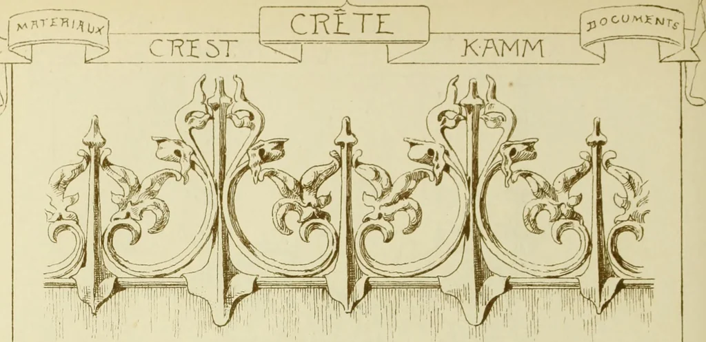 An illustration from Materials and documents of architecture and sculpture : classified alphabetically, 1915, leaf 349